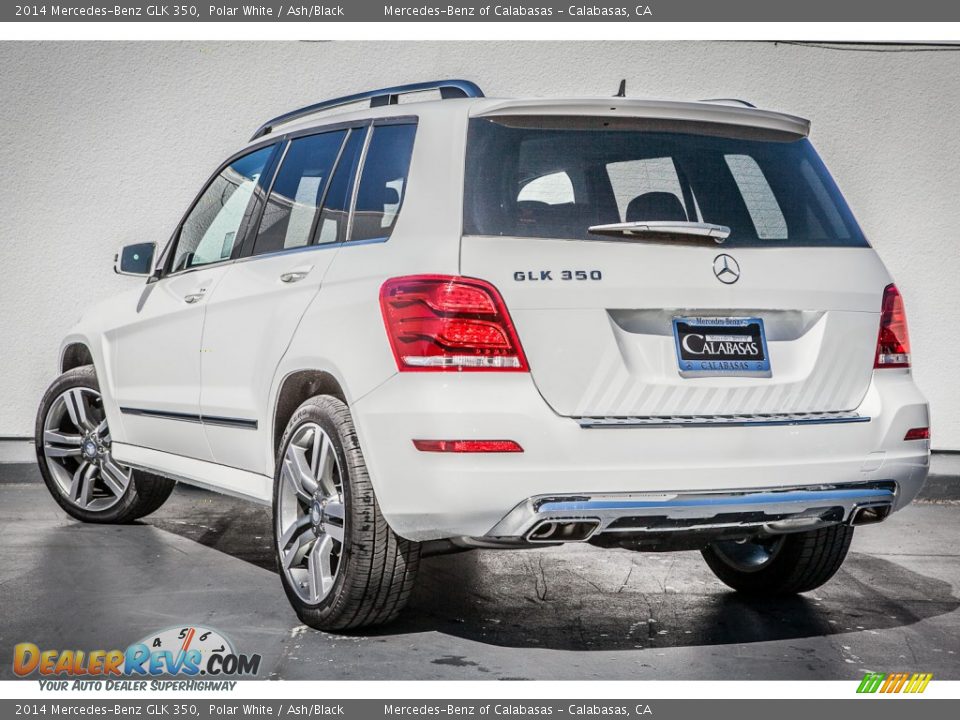 2014 Mercedes-Benz GLK 350 Polar White / Ash/Black Photo #2