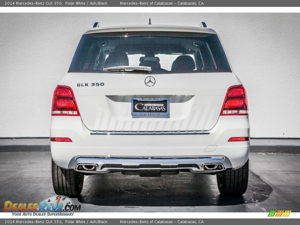 2014 Mercedes-Benz GLK 350 Polar White / Ash/Black Photo #3