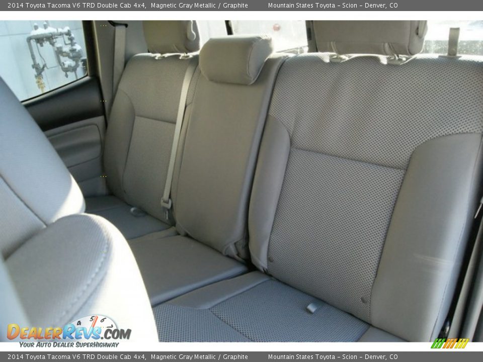 2014 Toyota Tacoma V6 TRD Double Cab 4x4 Magnetic Gray Metallic / Graphite Photo #7