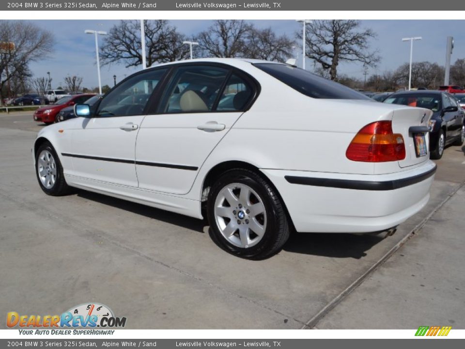 2004 BMW 3 Series 325i Sedan Alpine White / Sand Photo #3
