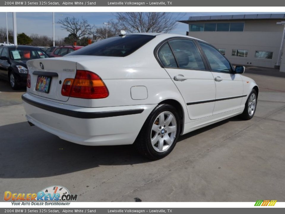 2004 BMW 3 Series 325i Sedan Alpine White / Sand Photo #5