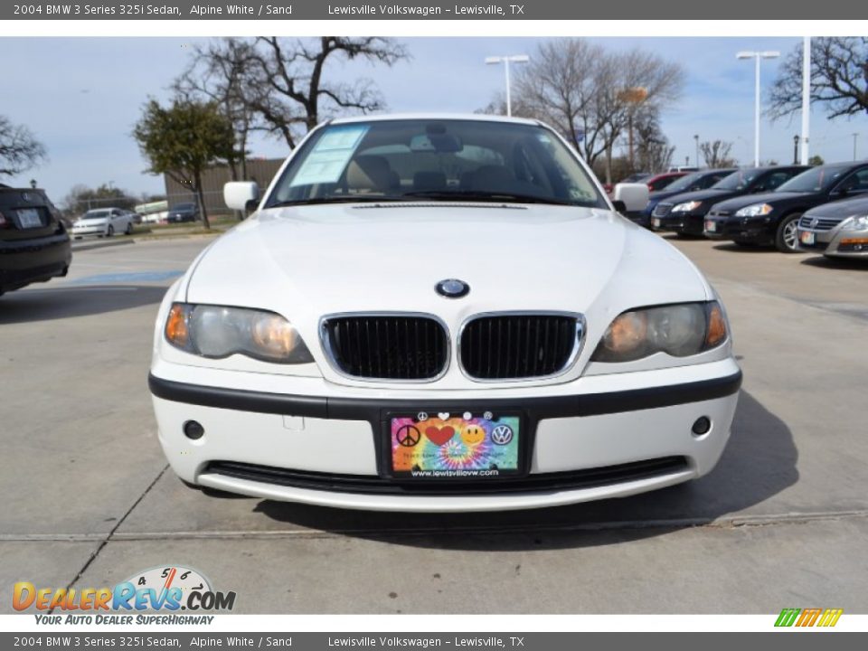 2004 BMW 3 Series 325i Sedan Alpine White / Sand Photo #8