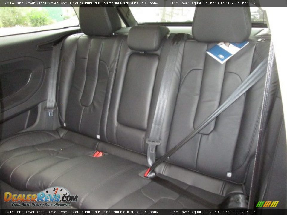 Rear Seat of 2014 Land Rover Range Rover Evoque Coupe Pure Plus Photo #13