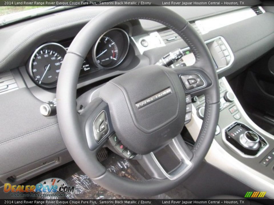 2014 Land Rover Range Rover Evoque Coupe Pure Plus Steering Wheel Photo #20