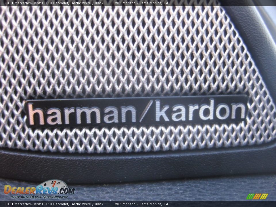 2011 Mercedes-Benz E 350 Cabriolet Arctic White / Black Photo #11