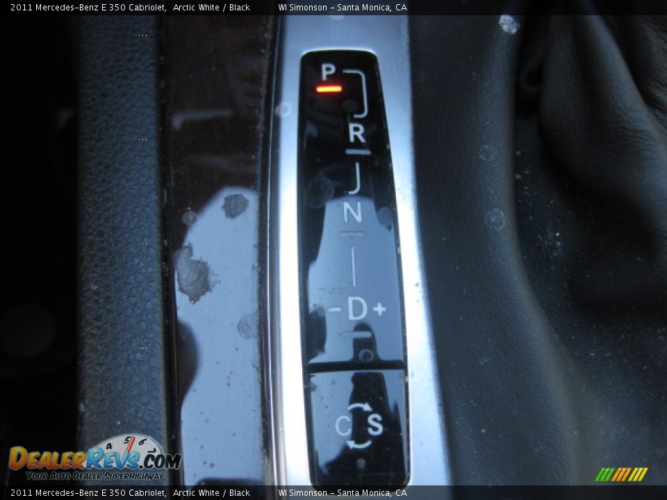 2011 Mercedes-Benz E 350 Cabriolet Arctic White / Black Photo #12