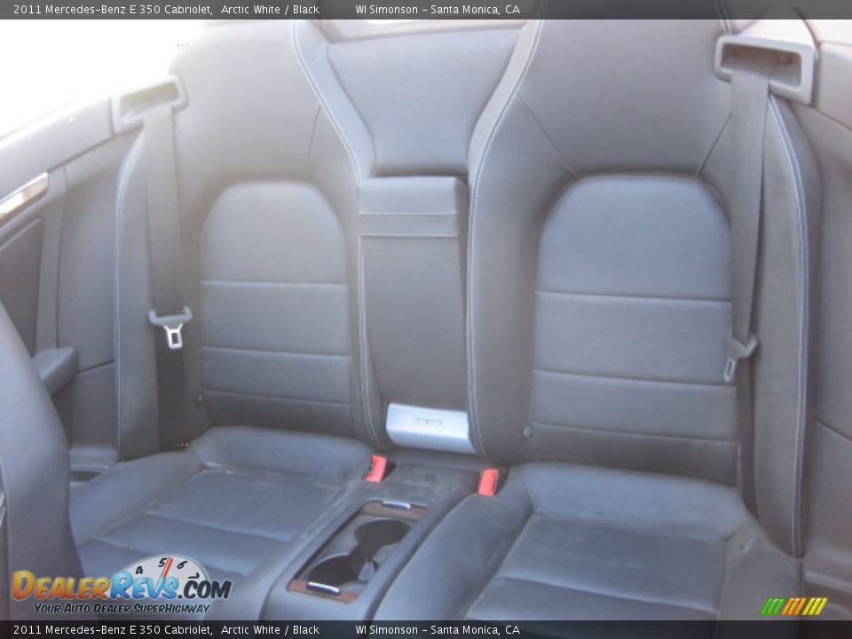 2011 Mercedes-Benz E 350 Cabriolet Arctic White / Black Photo #19