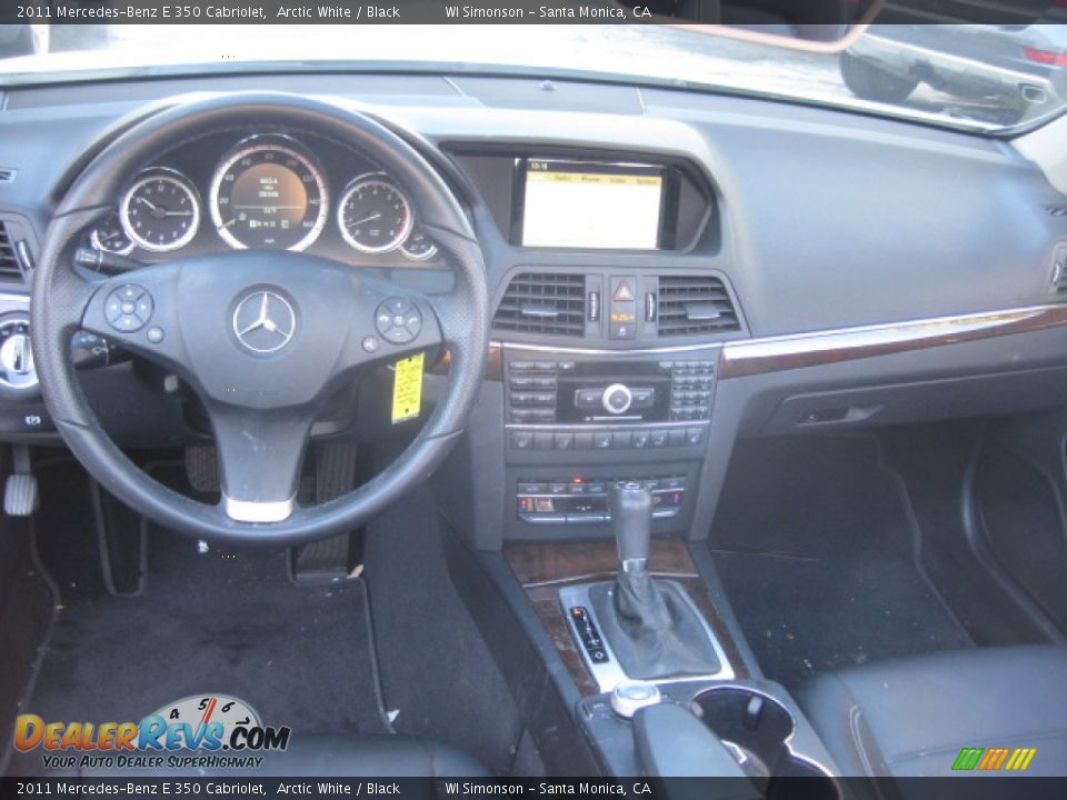 2011 Mercedes-Benz E 350 Cabriolet Arctic White / Black Photo #20