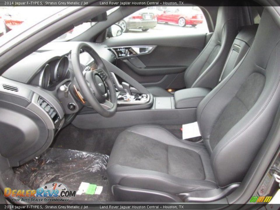 Jet Interior - 2014 Jaguar F-TYPE S Photo #2