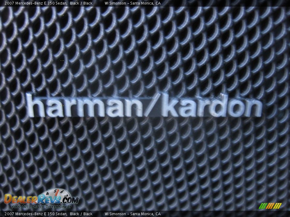 2007 Mercedes-Benz E 350 Sedan Black / Black Photo #9