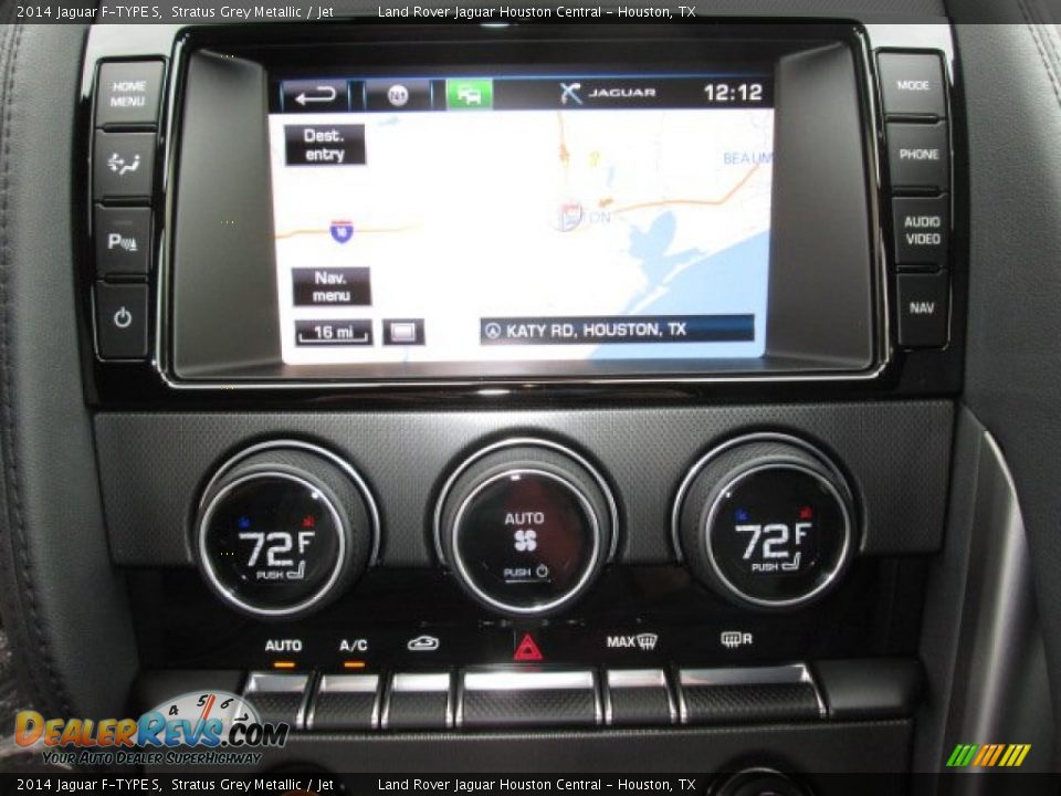 Controls of 2014 Jaguar F-TYPE S Photo #12