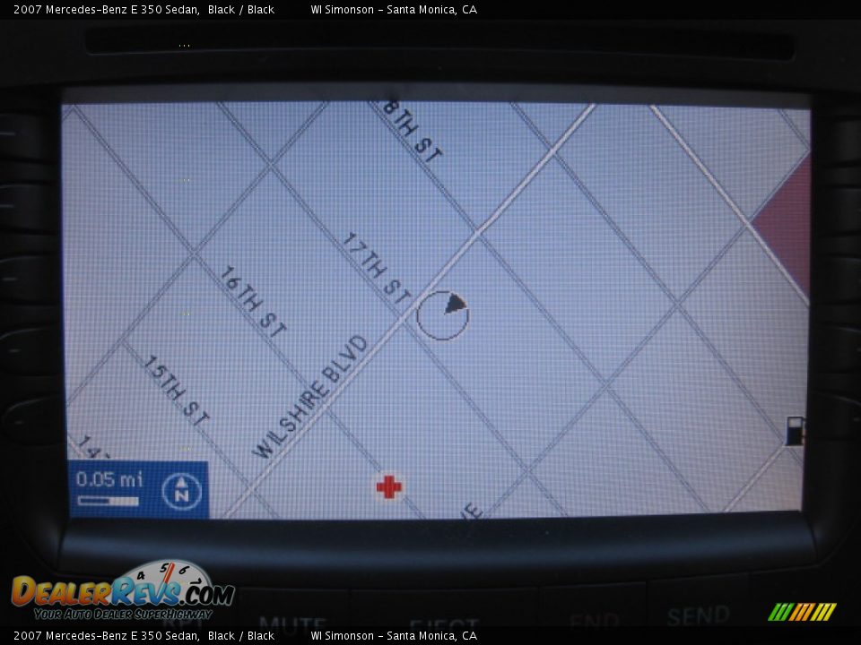 2007 Mercedes-Benz E 350 Sedan Black / Black Photo #16