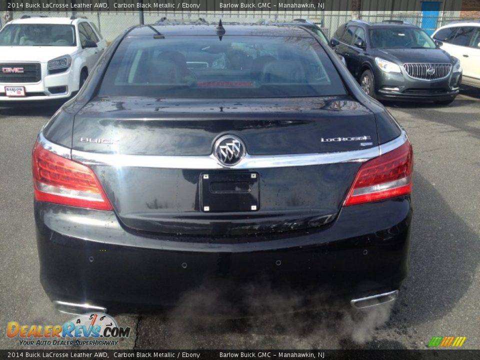 Carbon Black Metallic 2014 Buick LaCrosse Leather AWD Photo #5