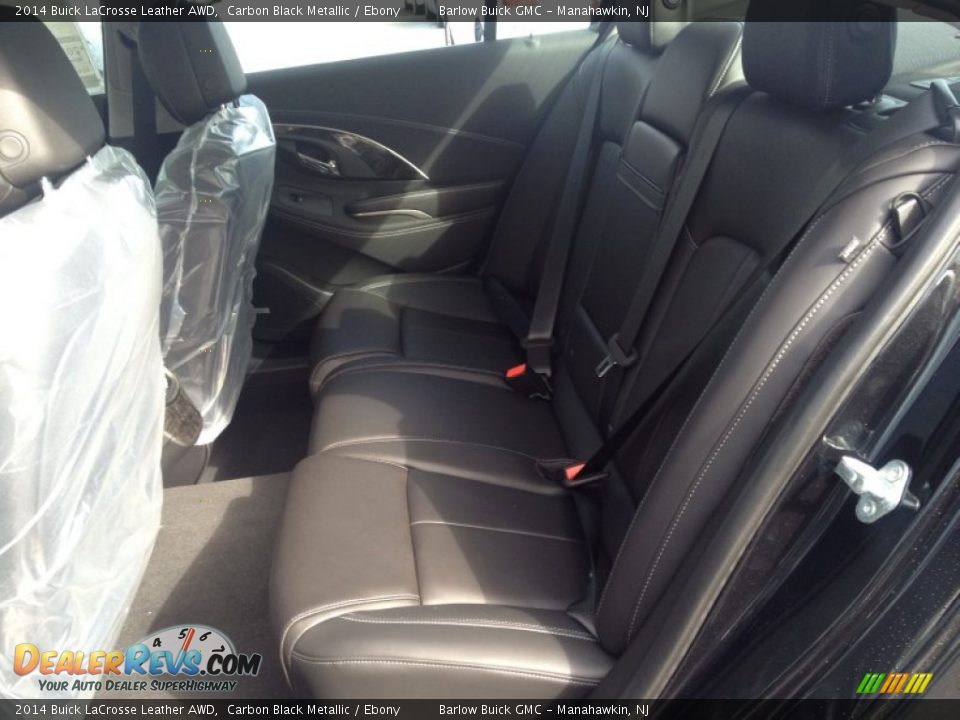 2014 Buick LaCrosse Leather AWD Carbon Black Metallic / Ebony Photo #6