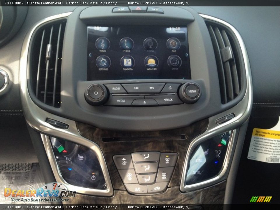 Controls of 2014 Buick LaCrosse Leather AWD Photo #10