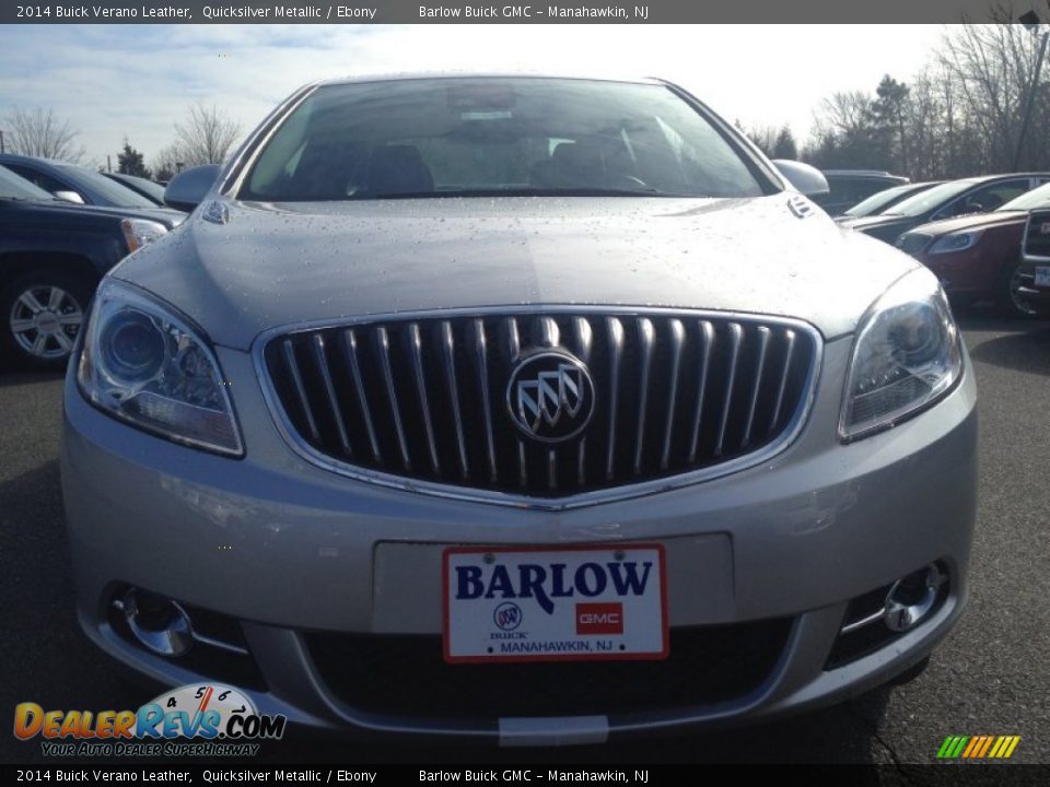 2014 Buick Verano Leather Quicksilver Metallic / Ebony Photo #2