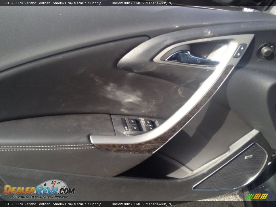 2014 Buick Verano Leather Smoky Gray Metallic / Ebony Photo #7