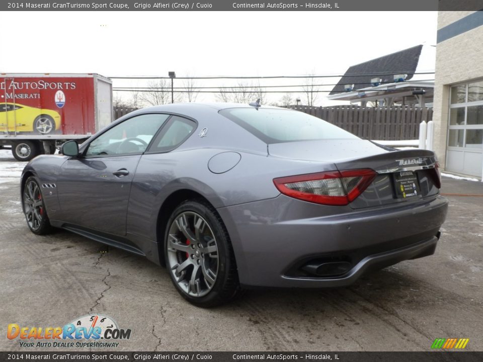 2014 Maserati GranTurismo Sport Coupe Grigio Alfieri (Grey) / Cuoio Photo #3