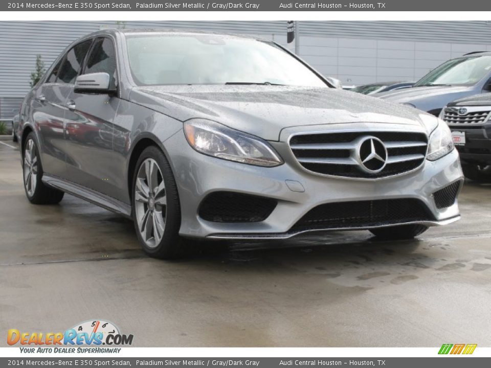 2014 Mercedes-Benz E 350 Sport Sedan Paladium Silver Metallic / Gray/Dark Gray Photo #1