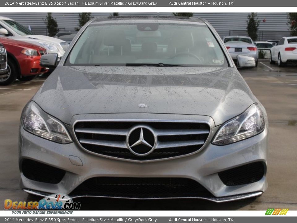 2014 Mercedes-Benz E 350 Sport Sedan Paladium Silver Metallic / Gray/Dark Gray Photo #2
