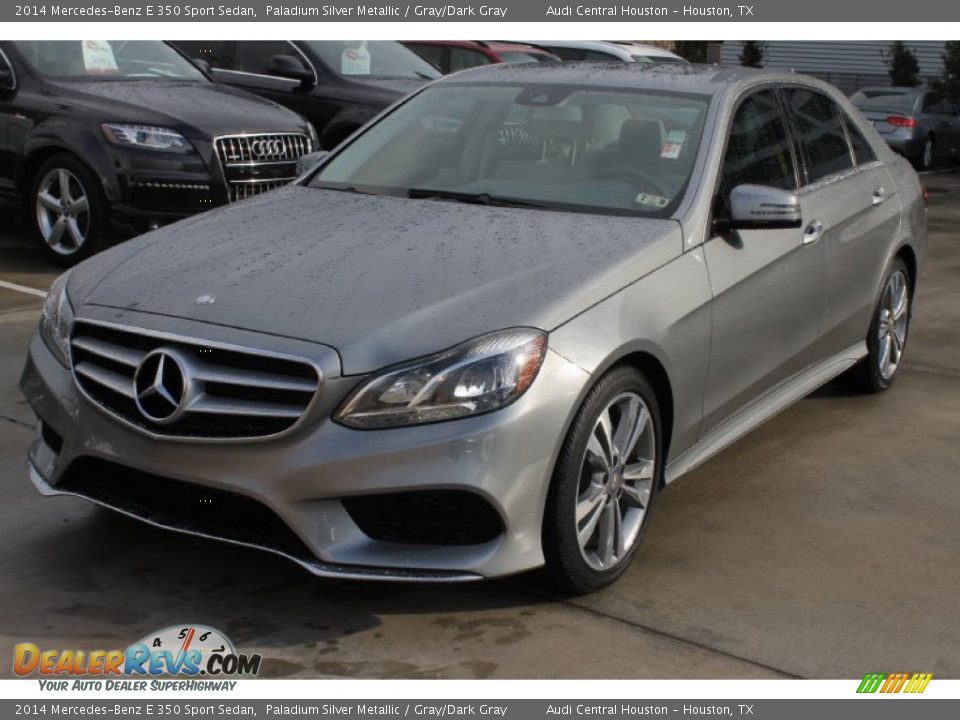 2014 Mercedes-Benz E 350 Sport Sedan Paladium Silver Metallic / Gray/Dark Gray Photo #3