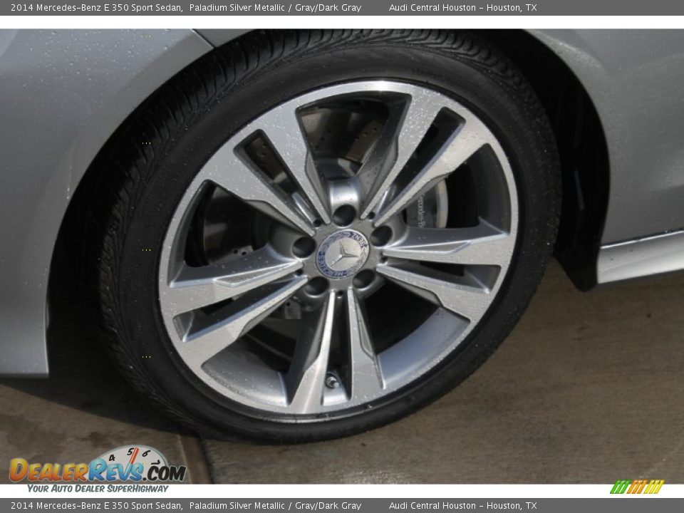 2014 Mercedes-Benz E 350 Sport Sedan Paladium Silver Metallic / Gray/Dark Gray Photo #4