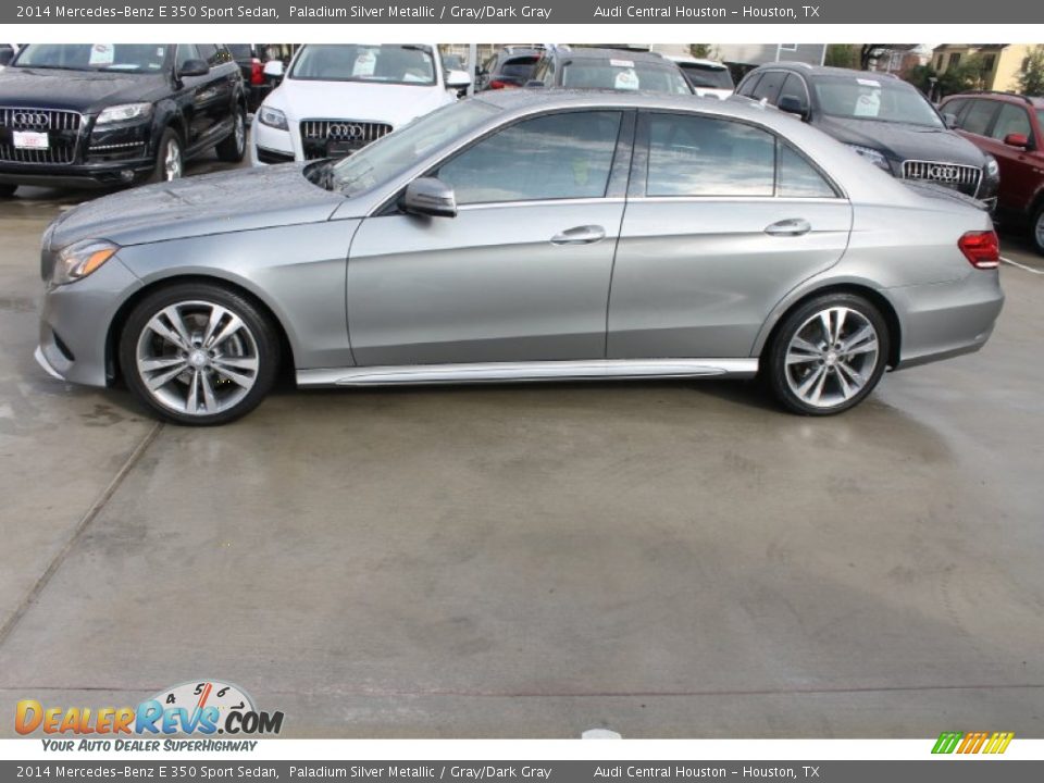2014 Mercedes-Benz E 350 Sport Sedan Paladium Silver Metallic / Gray/Dark Gray Photo #5
