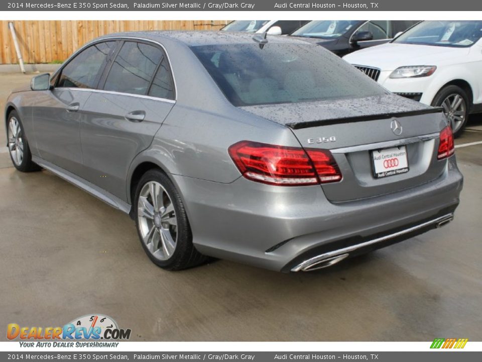 2014 Mercedes-Benz E 350 Sport Sedan Paladium Silver Metallic / Gray/Dark Gray Photo #7