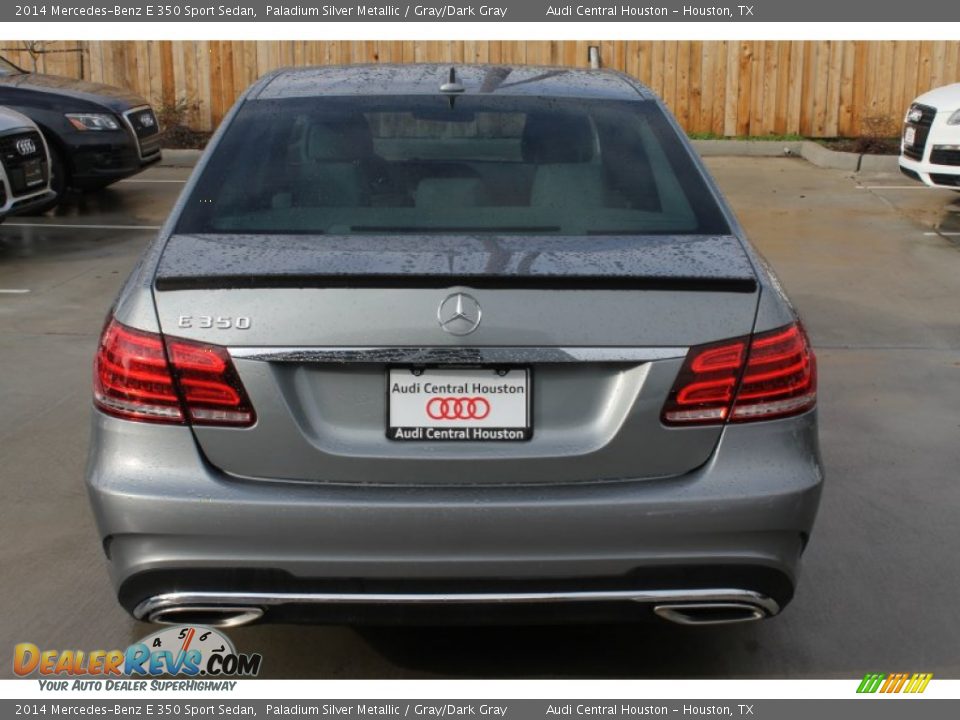 2014 Mercedes-Benz E 350 Sport Sedan Paladium Silver Metallic / Gray/Dark Gray Photo #8