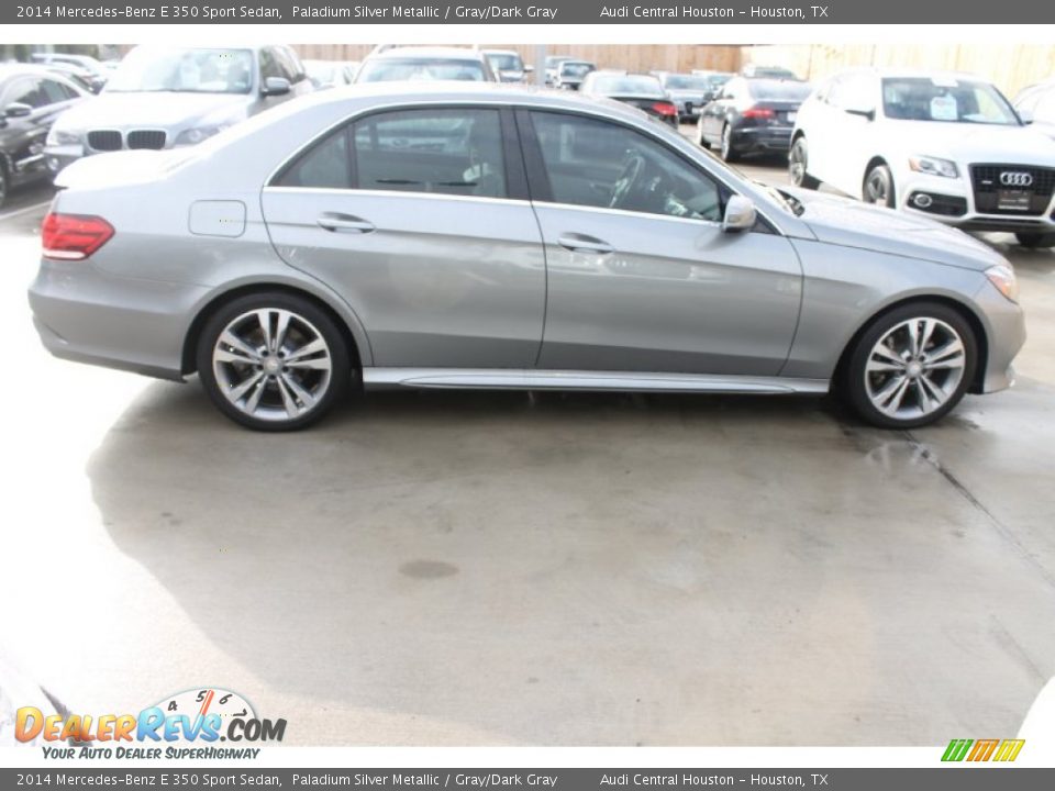 2014 Mercedes-Benz E 350 Sport Sedan Paladium Silver Metallic / Gray/Dark Gray Photo #11