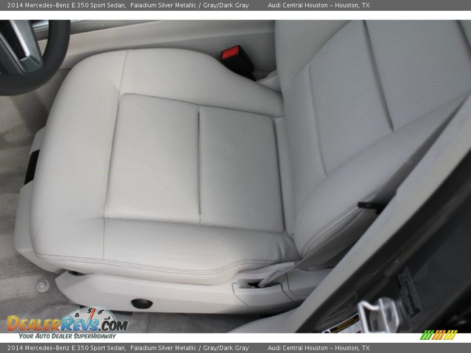 2014 Mercedes-Benz E 350 Sport Sedan Paladium Silver Metallic / Gray/Dark Gray Photo #14