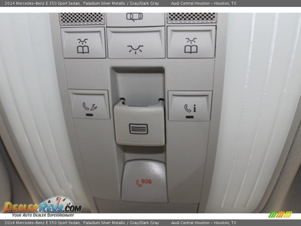 2014 Mercedes-Benz E 350 Sport Sedan Paladium Silver Metallic / Gray/Dark Gray Photo #16