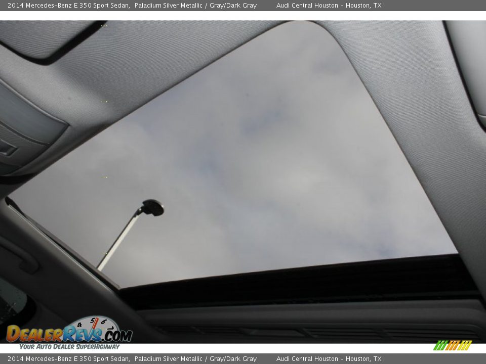 2014 Mercedes-Benz E 350 Sport Sedan Paladium Silver Metallic / Gray/Dark Gray Photo #17