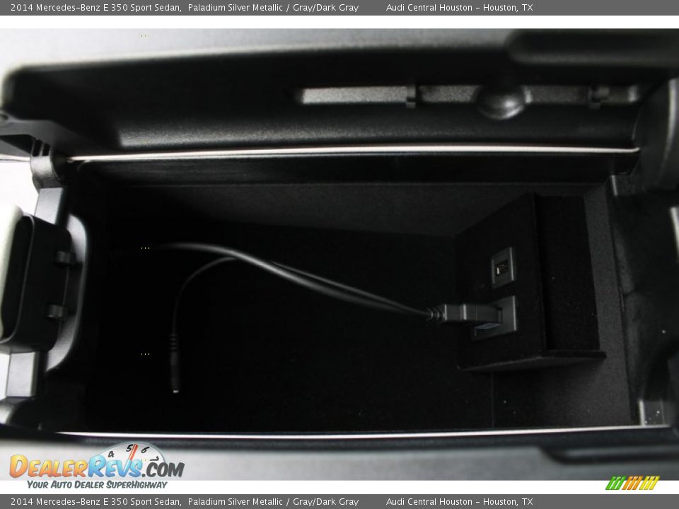 2014 Mercedes-Benz E 350 Sport Sedan Paladium Silver Metallic / Gray/Dark Gray Photo #33