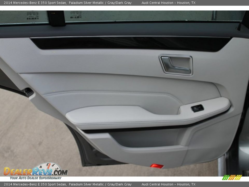2014 Mercedes-Benz E 350 Sport Sedan Paladium Silver Metallic / Gray/Dark Gray Photo #34