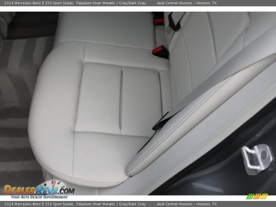 2014 Mercedes-Benz E 350 Sport Sedan Paladium Silver Metallic / Gray/Dark Gray Photo #35