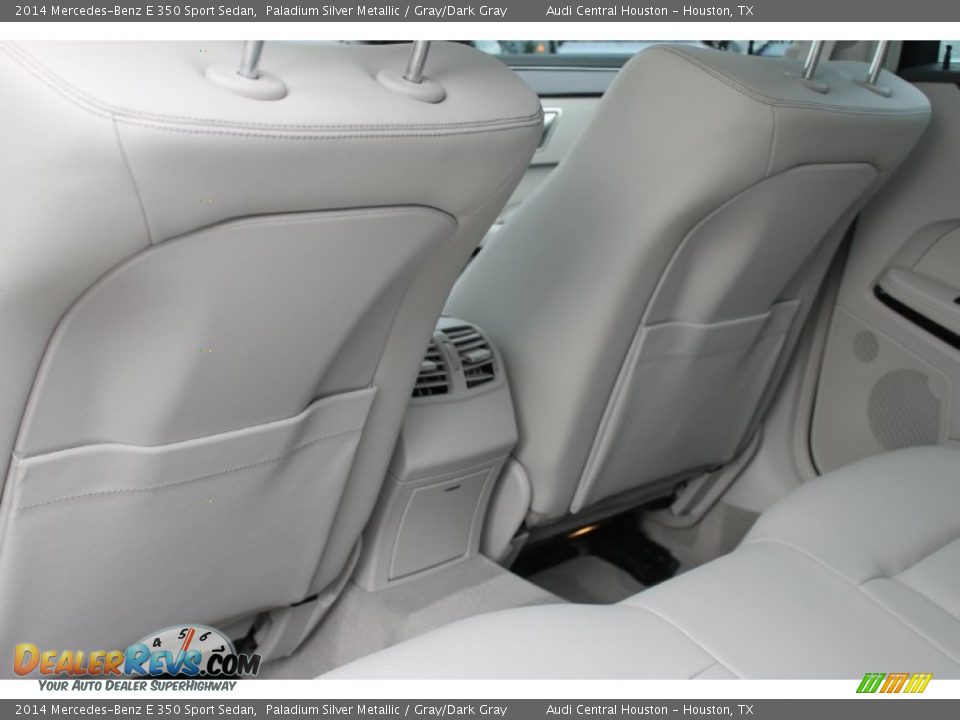2014 Mercedes-Benz E 350 Sport Sedan Paladium Silver Metallic / Gray/Dark Gray Photo #36