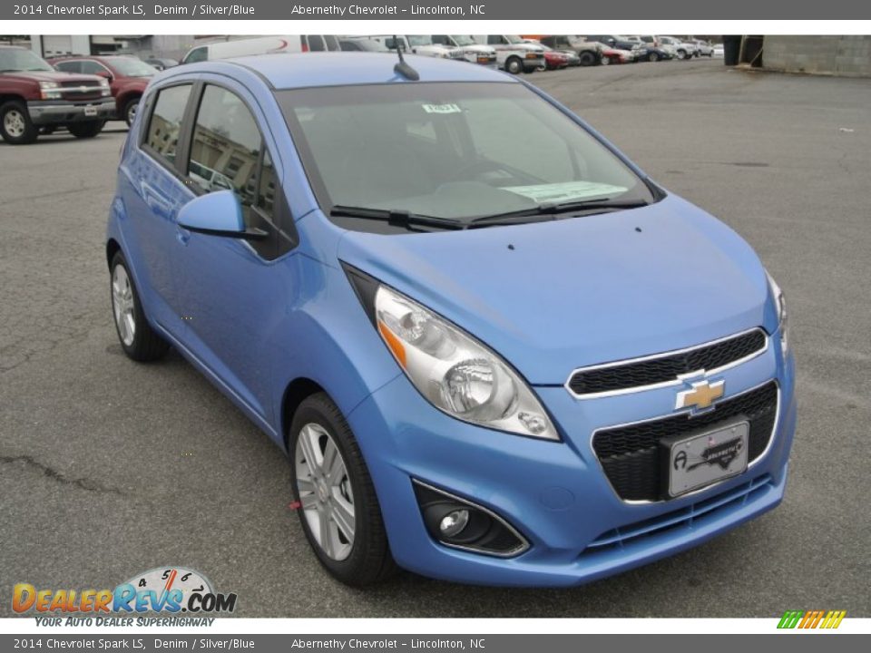 2014 Chevrolet Spark LS Denim / Silver/Blue Photo #1