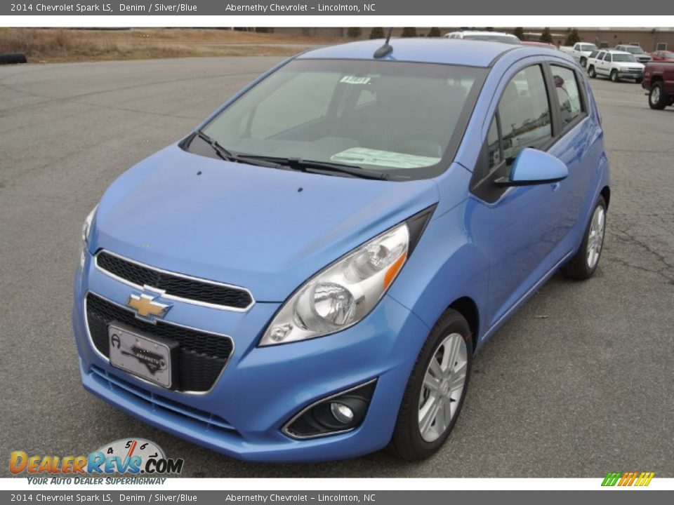 2014 Chevrolet Spark LS Denim / Silver/Blue Photo #2