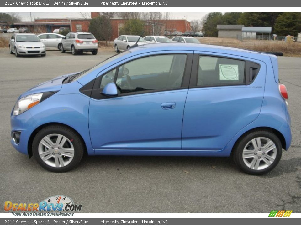 2014 Chevrolet Spark LS Denim / Silver/Blue Photo #3