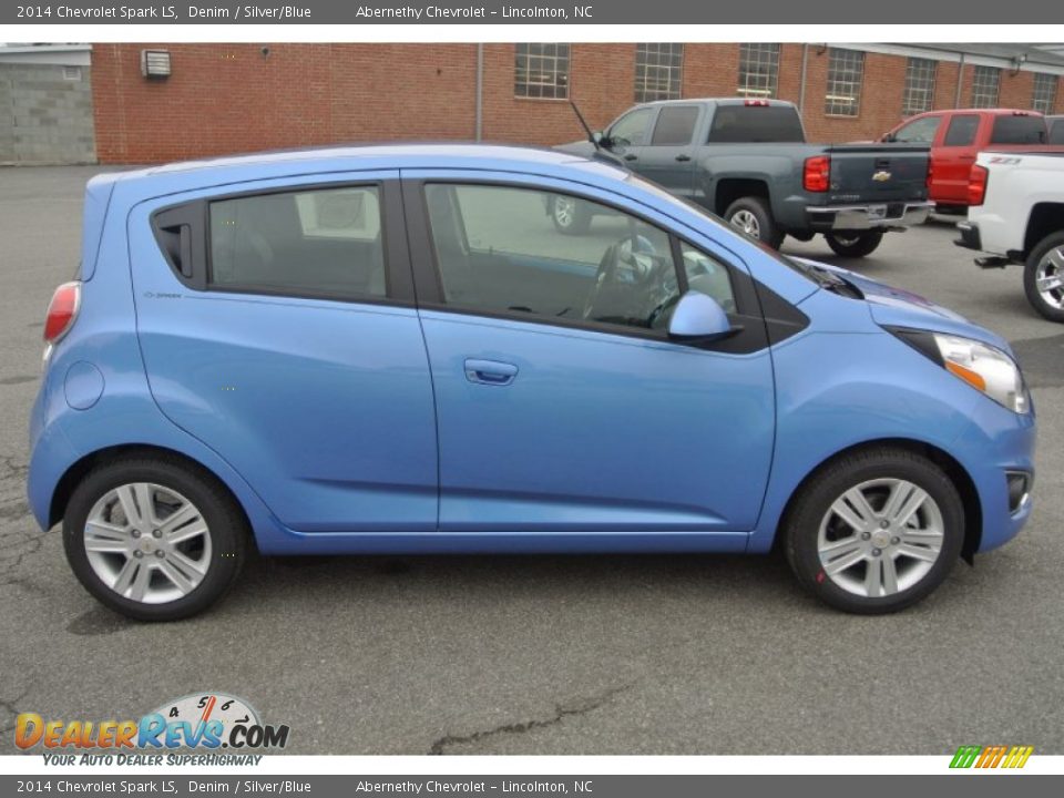 2014 Chevrolet Spark LS Denim / Silver/Blue Photo #6