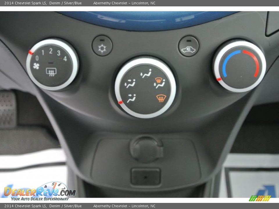 2014 Chevrolet Spark LS Denim / Silver/Blue Photo #11