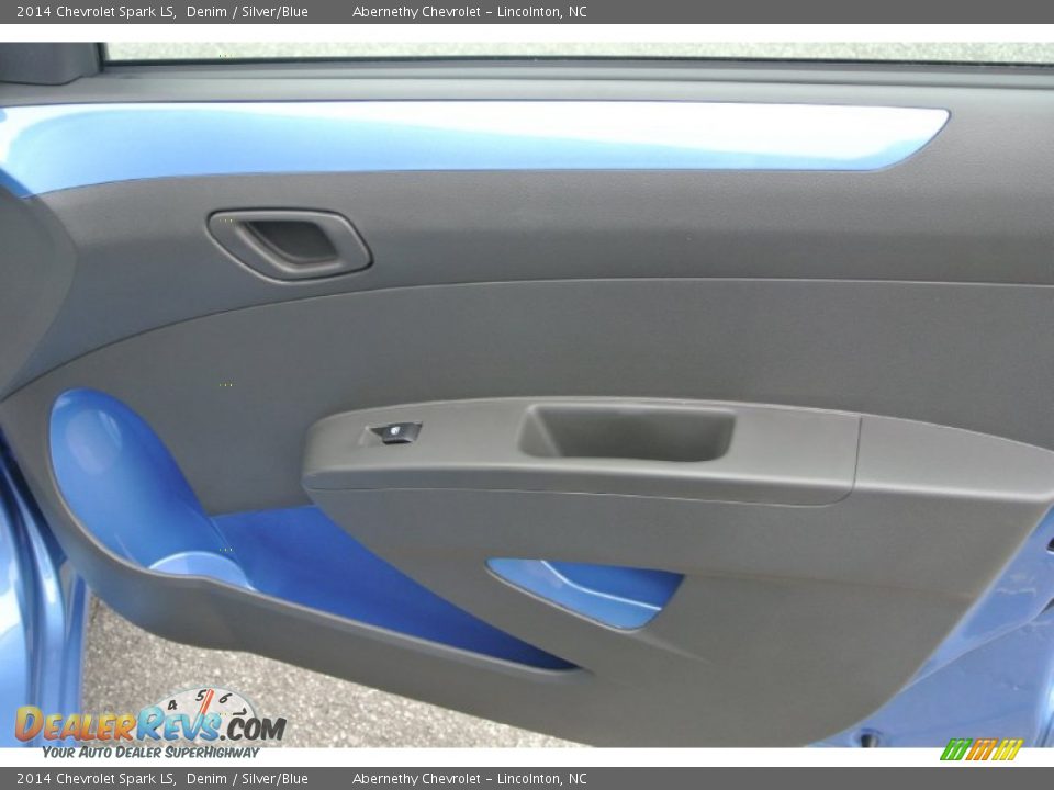 2014 Chevrolet Spark LS Denim / Silver/Blue Photo #17