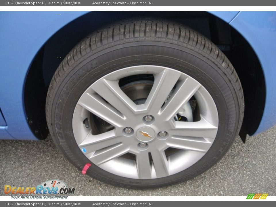 2014 Chevrolet Spark LS Denim / Silver/Blue Photo #18