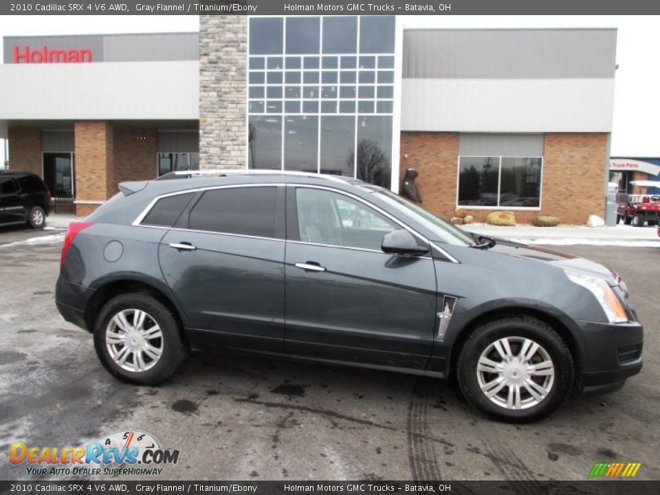 2010 Cadillac SRX 4 V6 AWD Gray Flannel / Titanium/Ebony Photo #1