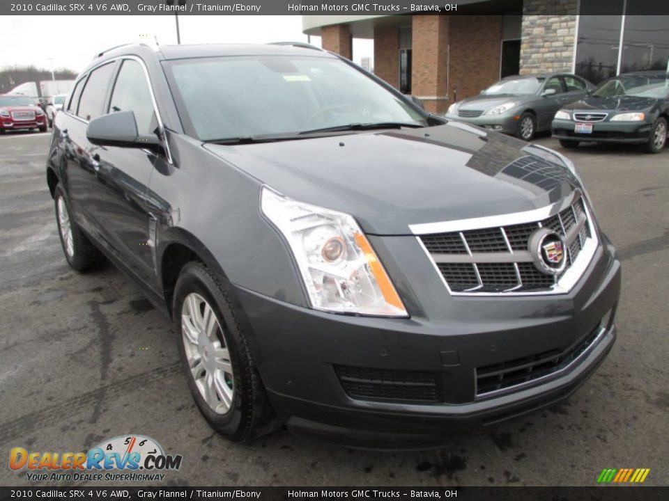 2010 Cadillac SRX 4 V6 AWD Gray Flannel / Titanium/Ebony Photo #2