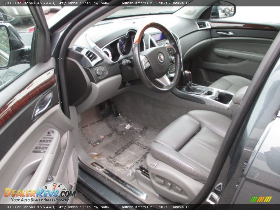 2010 Cadillac SRX 4 V6 AWD Gray Flannel / Titanium/Ebony Photo #6