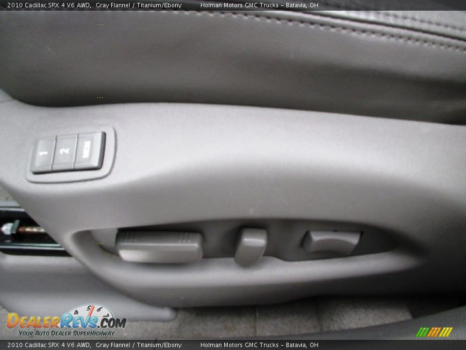 2010 Cadillac SRX 4 V6 AWD Gray Flannel / Titanium/Ebony Photo #7