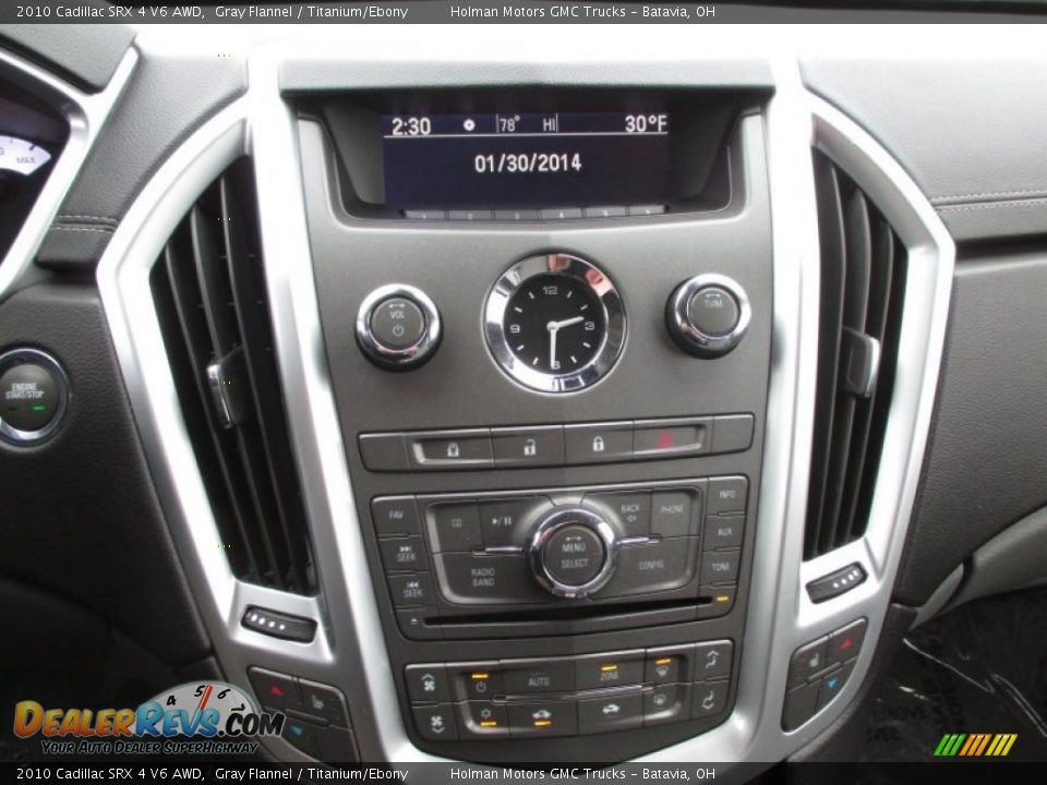 2010 Cadillac SRX 4 V6 AWD Gray Flannel / Titanium/Ebony Photo #8