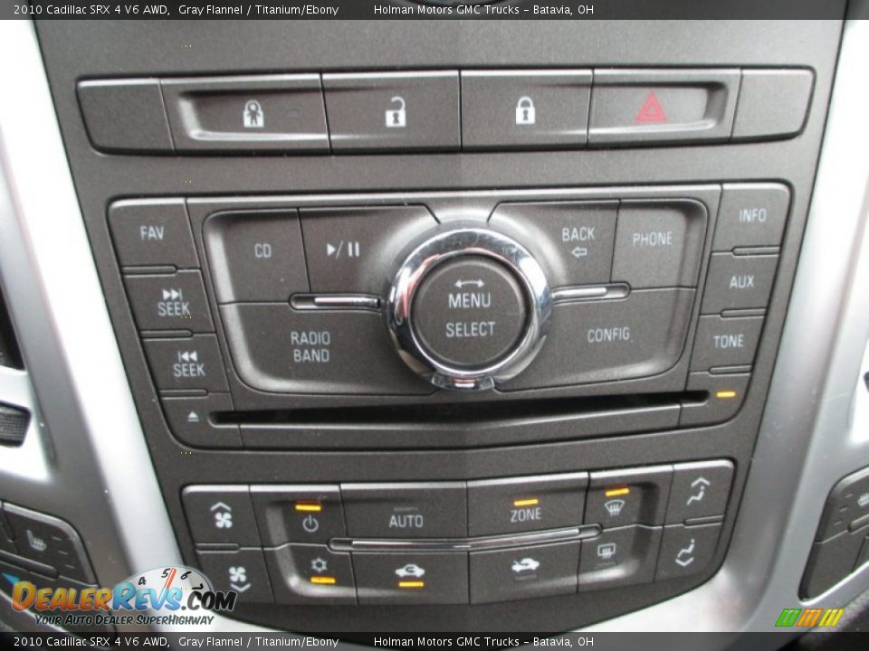 2010 Cadillac SRX 4 V6 AWD Gray Flannel / Titanium/Ebony Photo #10